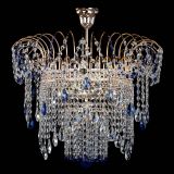 Люстра Агата Венеция №4 синяя в Саратове