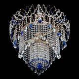 Люстра Агата Венеция №4 синяя в Саратове