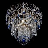 Люстра Агата Венеция №4 синяя в Саратове