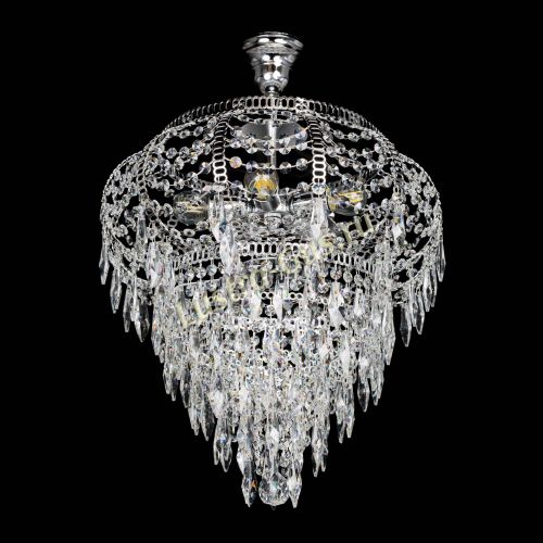 Люстра Альфа №5 с подвесом в Саратове Гусь Хрустальный