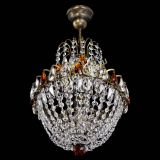 Люстра Астра №1 с подвесом под бронзу Чайная в Саратове