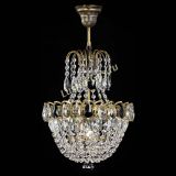 Люстра Астра №1 с подвесом под бронзу Черная в Саратове