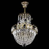 Люстра Астра №1 с подвесом под бронзу Черная в Саратове