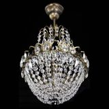 Люстра Астра №1 с подвесом под бронзу Черная в Саратове