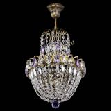 Люстра Астра №1 с подвесом под бронзу Фиолетоавя в Саратове