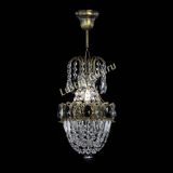 Люстра Астра №1 узкая черная под бронзу в Саратове