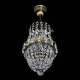 Люстра Астра №1 узкая с подвесом под бронзу в Саратове