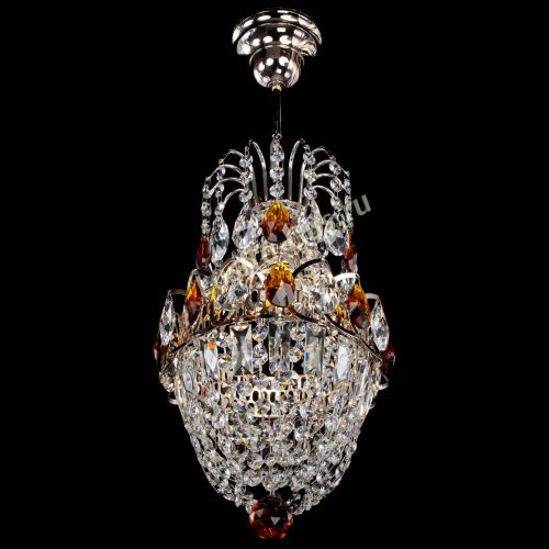 Люстра Астра №1 узкая чайная в Саратове Гусь Хрустальный