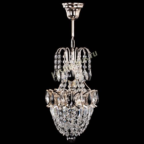 Люстра Астра №1 узкая черная в Саратове Гусь Хрустальный