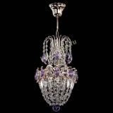 Люстра Астра №1 узкая фиолетовая в Саратове