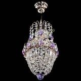 Люстра Астра №1 узкая фиолетовая в Саратове