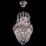 Люстра Астра №1 узкая фиолетовая в Саратове