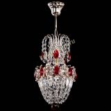 Люстра Астра №1 узкая красная в Саратове