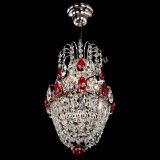 Люстра Астра №1 узкая красная в Саратове