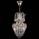 Люстра Астра №1 узкая розовая в Саратове