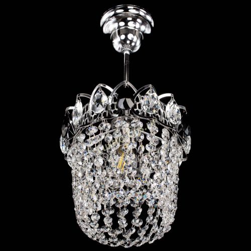 Люстра Астра ажур №1 черная в Саратове Гусь Хрустальный