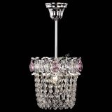 Люстра Астра ажур №1 розовая в Саратове