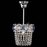 Люстра Астра ажур №1 синяя в Саратове