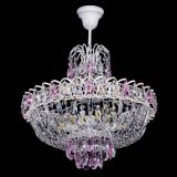 Люстра Астра Белая с подвесом розовая в Саратове