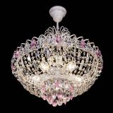 Люстра Астра Белая с подвесом розовая в Саратове