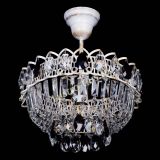 Люстра Астра Бутон №1 Черная - белая с подвесом в Саратове