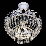 Люстра Астра Бутон №1 Черная - белая с подвесом в Саратове