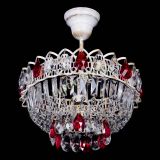 Люстра Астра Бутон №1 Красная - белая с подвесом  в Саратове