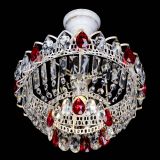 Люстра Астра Бутон №1 Красная - белая с подвесом  в Саратове