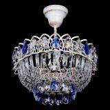 Люстра Астра Бутон №1 Синяя - белая с подвесом в Саратове