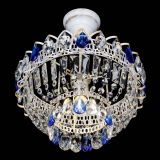 Люстра Астра Бутон №1 Синяя - белая с подвесом в Саратове