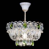 Люстра Астра Бутон №1 Зеленая - белая с подвесом  в Саратове