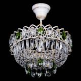 Люстра Астра Бутон №1 Зеленая - белая с подвесом  в Саратове