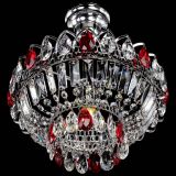 Люстра Астра Бутон №1 с подвесом Красная в Саратове