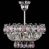 Люстра Астра Бутон №1 с подвесом Розовая в Саратове