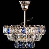 Люстра Астра Бутон №1 с подвесом Синяя в Саратове