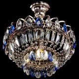 Люстра Астра Бутон №1 с подвесом Синяя в Саратове