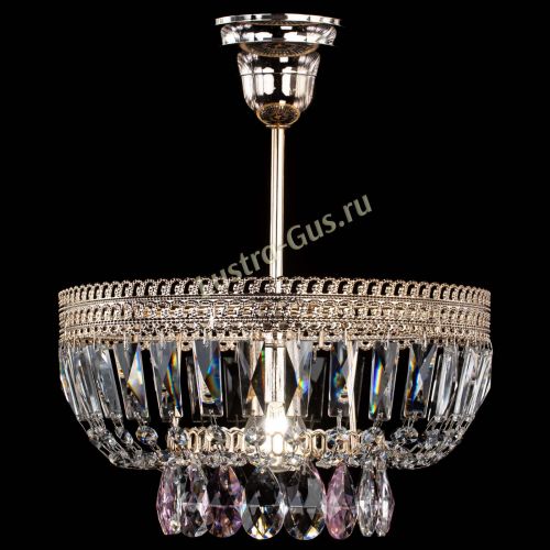 Люстра Астра Флоренция №1 мини розовая в Саратове Гусь Хрустальный
