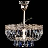 Люстра Астра Флоренция №1 мини синяя в Саратове