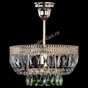 Люстра Астра Флоренция №1 мини зеленая