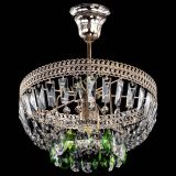 Люстра Астра Флоренция №1 мини зеленая в Саратове