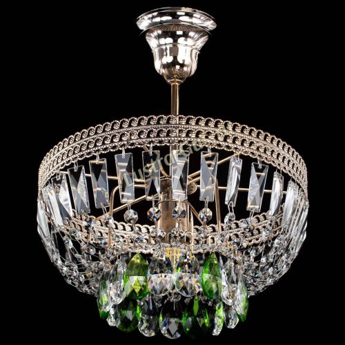 Люстра Астра Флоренция №1 мини зеленая в Саратове Гусь Хрустальный