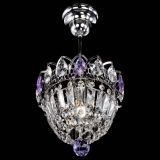 Люстра Астра Купол №1 с подвесом Фиолетовая в Саратове