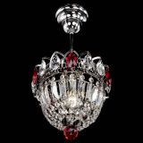 Люстра Астра Купол №1 с подвесом Красная в Саратове