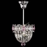 Люстра Астра Купол №1 с подвесом Розовая в Саратове