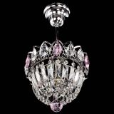 Люстра Астра Купол №1 с подвесом Розовая в Саратове