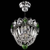 Люстра Астра Купол №1 с подвесом Зеленая в Саратове