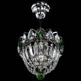 Люстра Астра Купол №1 с подвесом Зеленая в Саратове