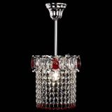 Люстра Астра оптикон №1 красная в Саратове