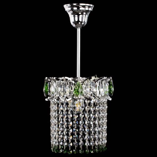 Люстра Астра оптикон №1 зеленая в Саратове Гусь Хрустальный