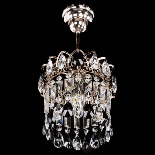 Люстра Астра пластинка №1 черная в Саратове Гусь Хрустальный